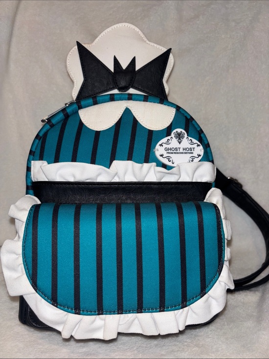 ghost host mini backpack Original Disney Parks Loungefly Haunted Mansion Ghost Host Mini Backpack  2020